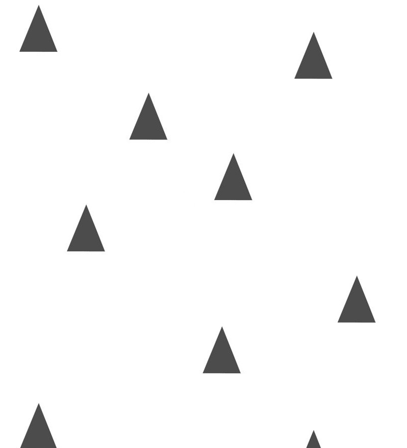 Papel pintado triángulos infantiles estilo nórdico - Nordic