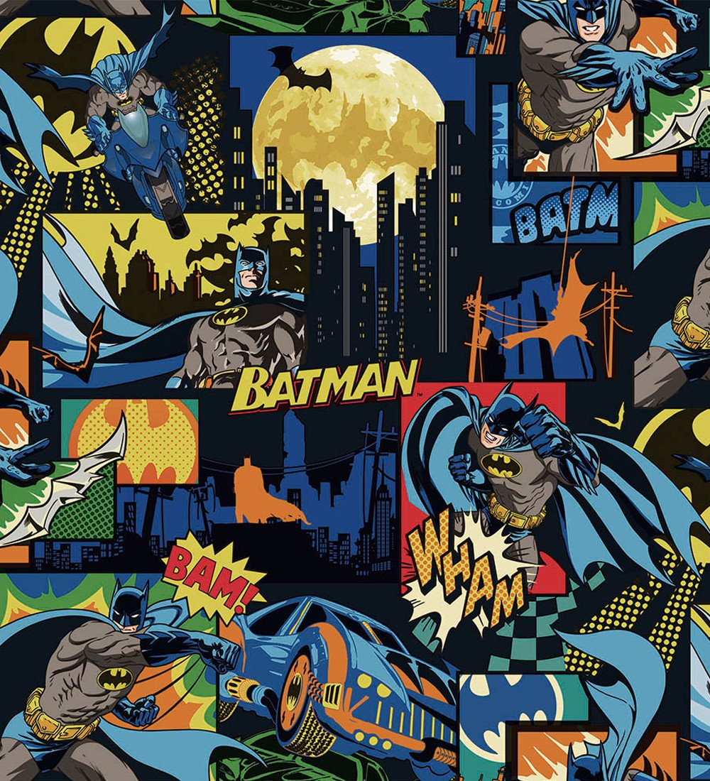 papel pintado de batman de hierro