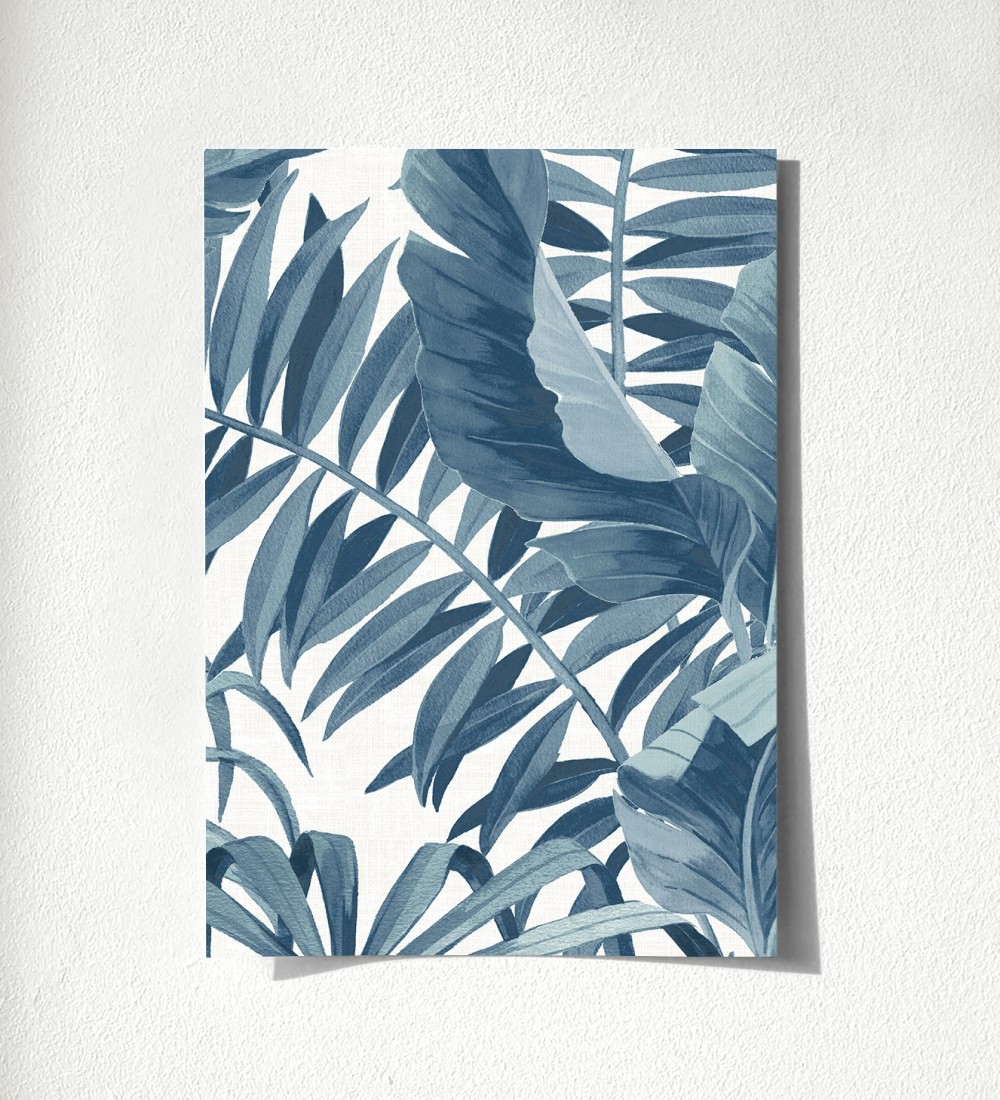 visesunny Bolsa húmeda floral de hoja de palma azul con bolsillos con  cremallera, lavable, reutilizable, espaciosa para viajes, playa, piscina
