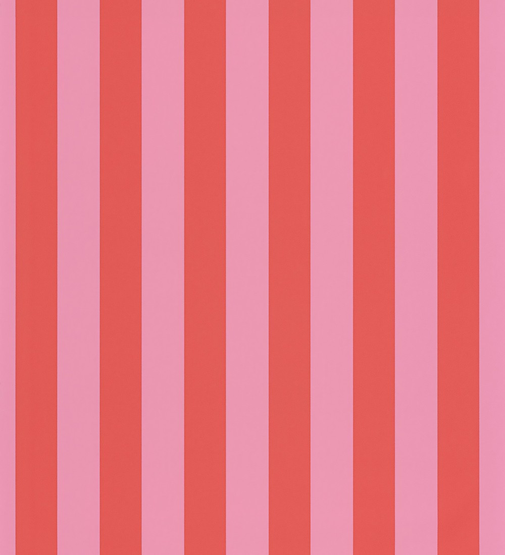 Papel pintado rayas clásicas finas rojas - Albert Stripes 128332