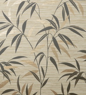 Papel pintado de hojas fondo fibra vegetal natural Manila Whispers 682927