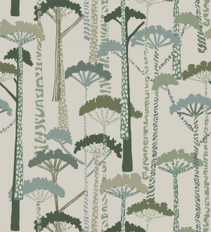 Papel pintado de árboles estilo moderno Kilimanjaro Trees 682947