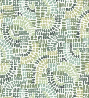 Papel pintado con mosaico abstracto Honiton Mosaic 682959