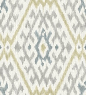 Papel pintado con diseño Ikat de estilo tribal étnico Mykonos Boho 682977