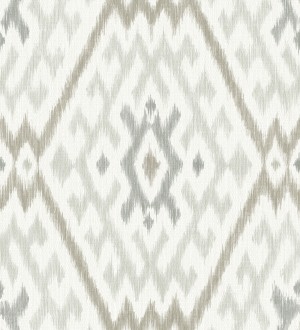 Papel pintado con diseño Ikat de estilo tribal étnico Mykonos Boho 682981