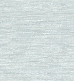 Papel pintado fibra vegetal microtexturada tono agua marina Sahara Weave 683132