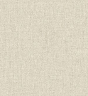 Papel pintado lino texturado estilo natural color beige claro Harvest Fabric 683394