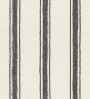 Papel pintado con rayas verticales en textura textil elegante Marlow Stripes 683509