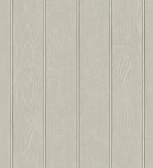 Papel pintado imitación madera color gris visón con efecto listones Daimiel Boards 683589